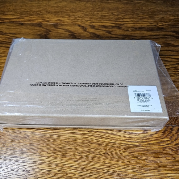 Coach Boxed Corner Zip Wristlet In Signature Canvas With Charms - Picture 5 of 6